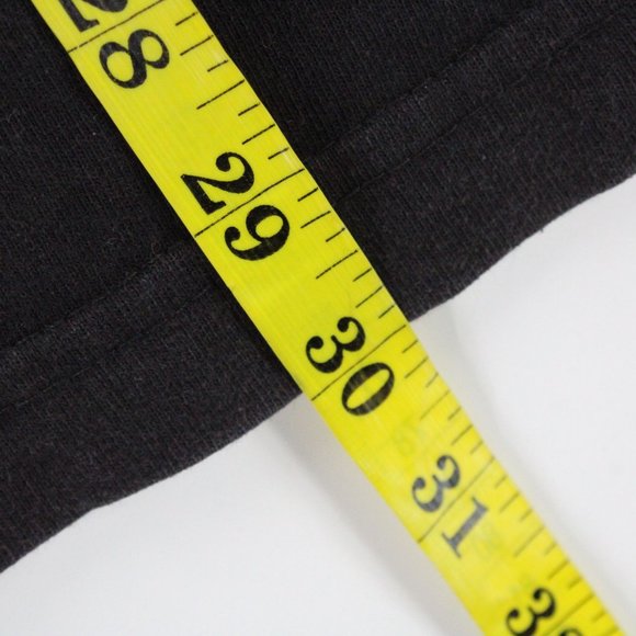 Vintage Pro 5 Super Heavy Shirt Mens Solid Black Long Sleeve Crewneck Large L - Picture 8 of 8